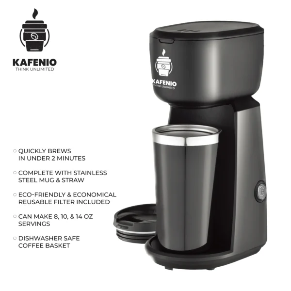 Single-Serve Coffee Maker - Hot & Cold Brewing - Image 13